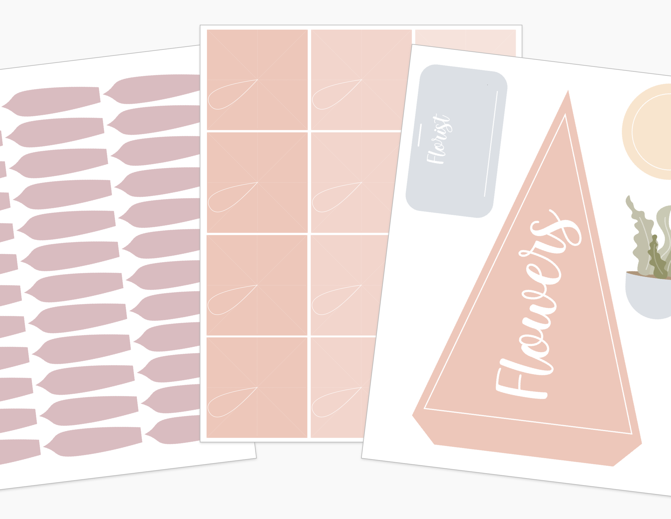 Flower Market Printable Dramatic Play