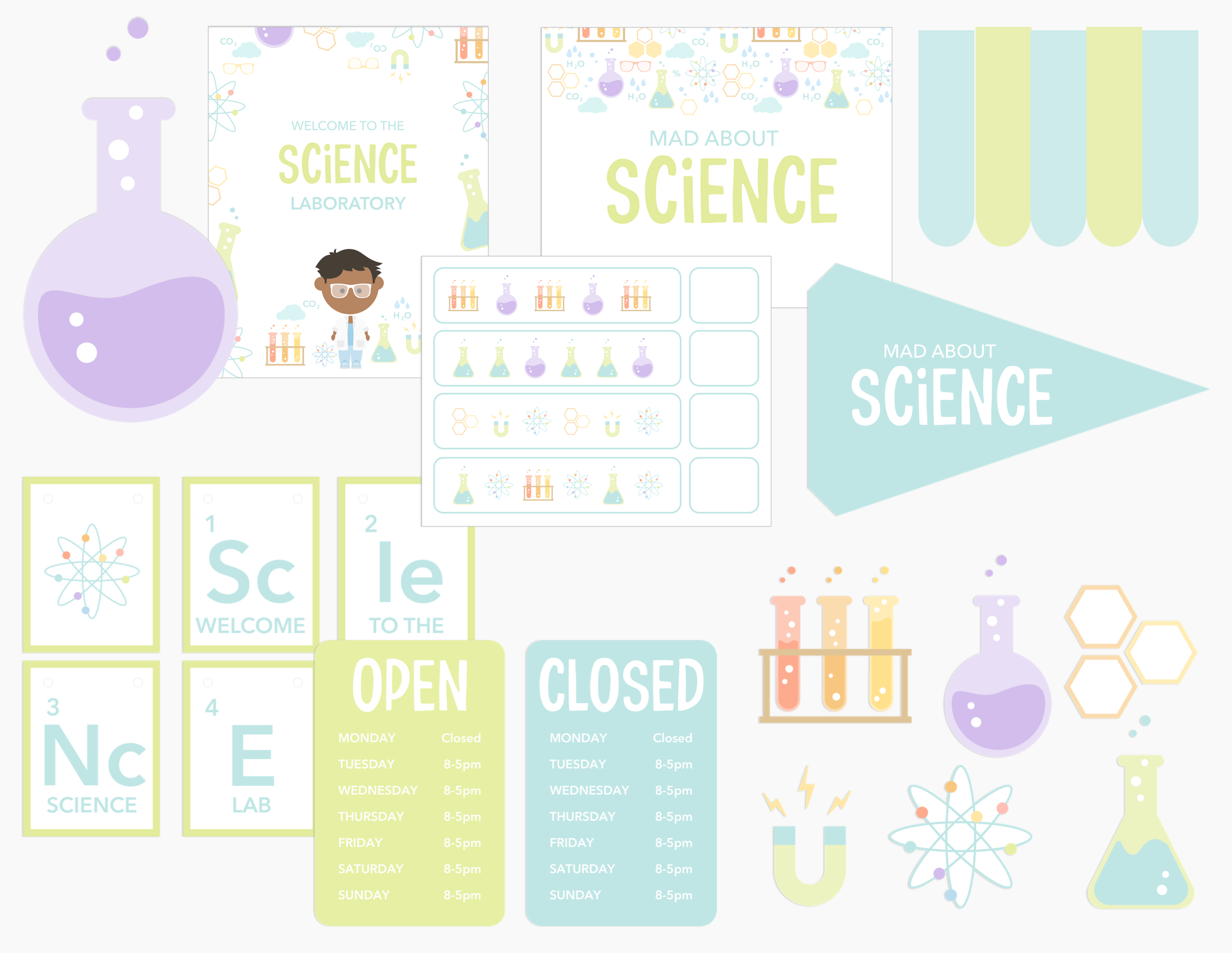Science Printable Dramatic Play