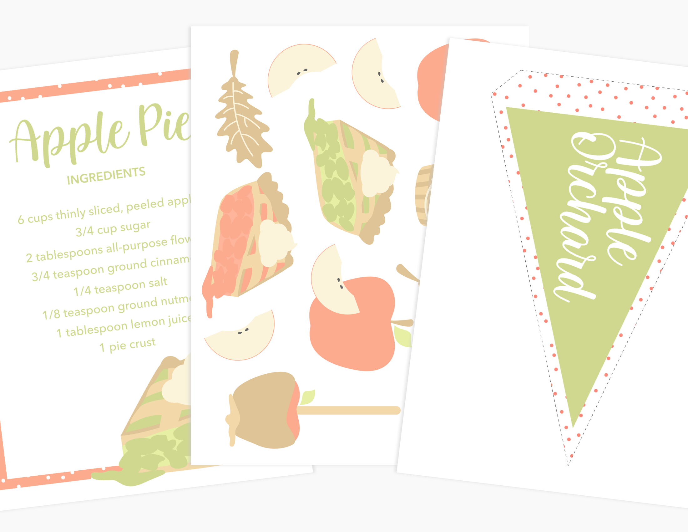 Apple Orchard Dramatic Play Printables