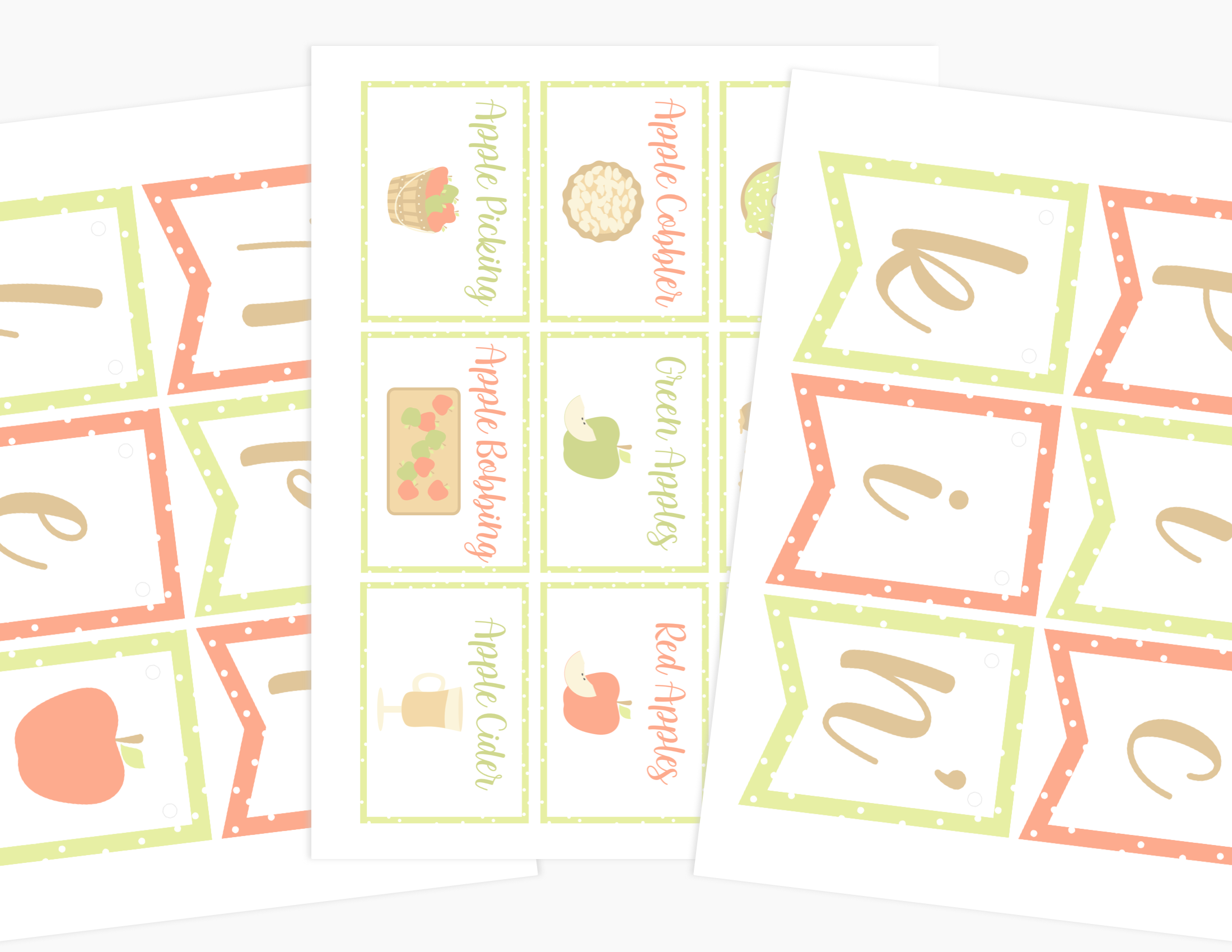 Apple Orchard Dramatic Play Printables