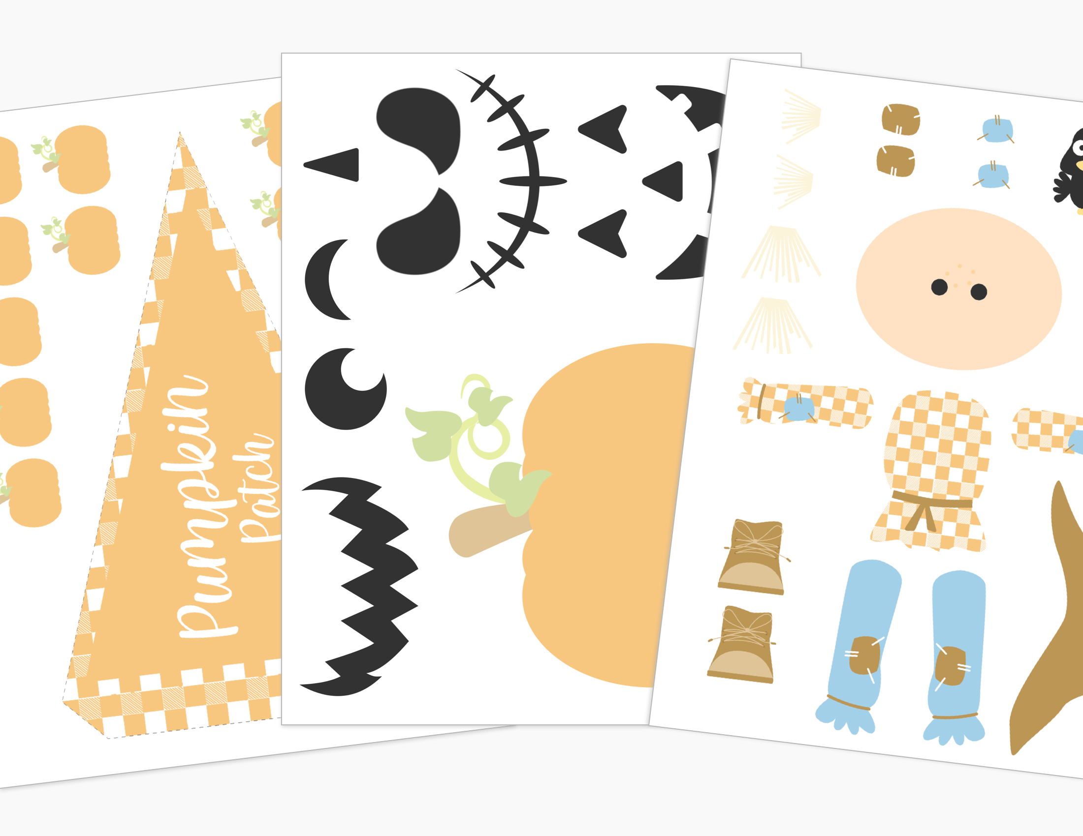 Pumpkin Patch Printable Dramatic Play