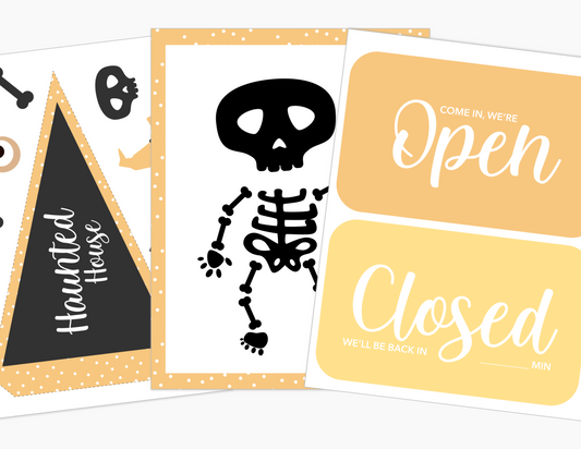 Halloween Haunted House Grave Yard Dig Dramatic Play