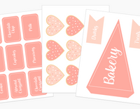 Valentines Bakery Printable Dramatic Play