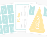 Bakery Printable Dramatic Play Kit