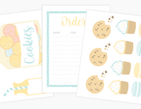 Bakery Printable Dramatic Play Kit