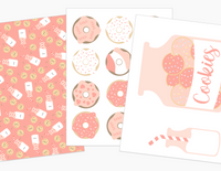 Valentines Bakery Printable Dramatic Play