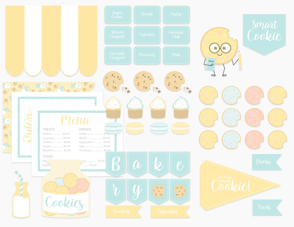 Bakery Printable Dramatic Play Kit - BIG FRENCHIES