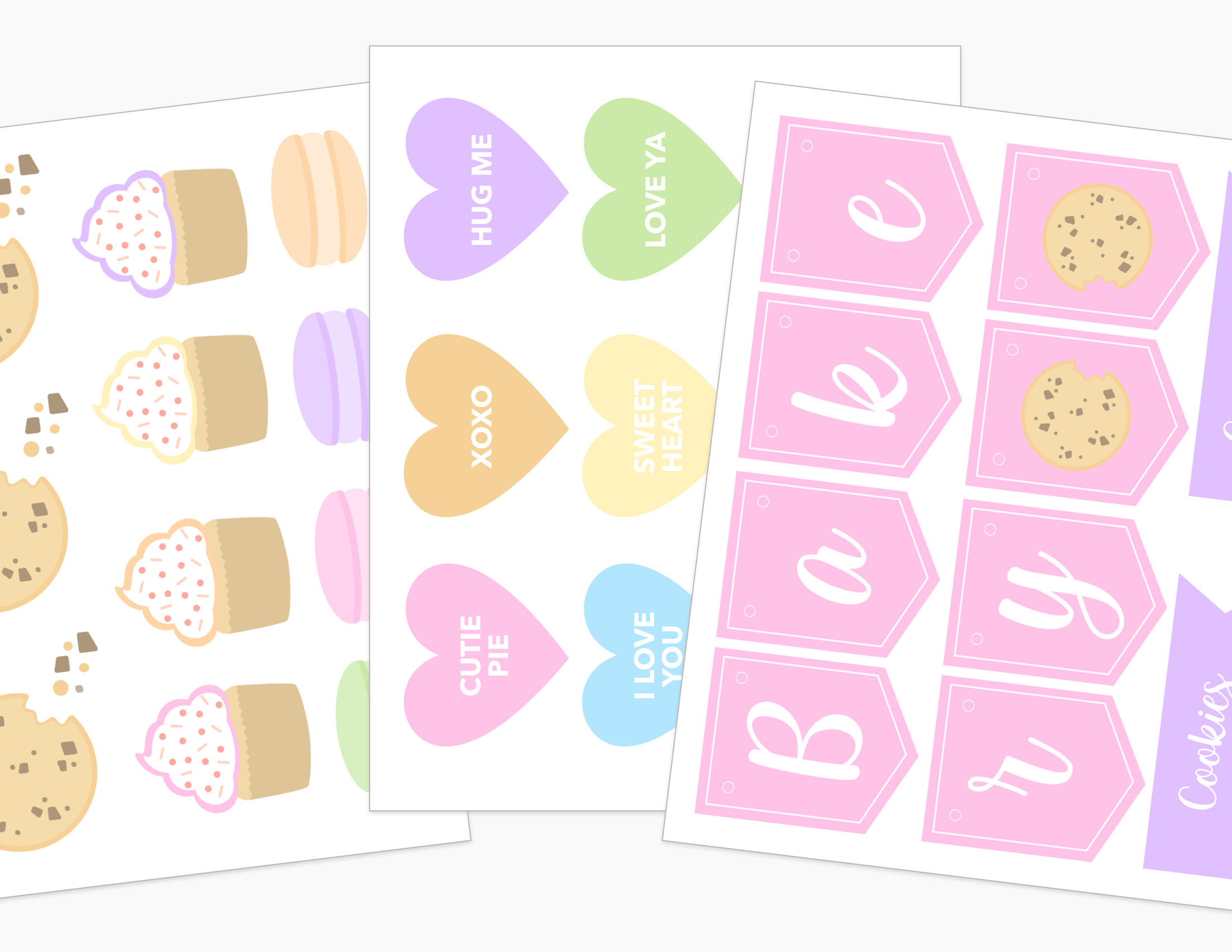 Sweet Heart Bakery Printable Dramatic Play