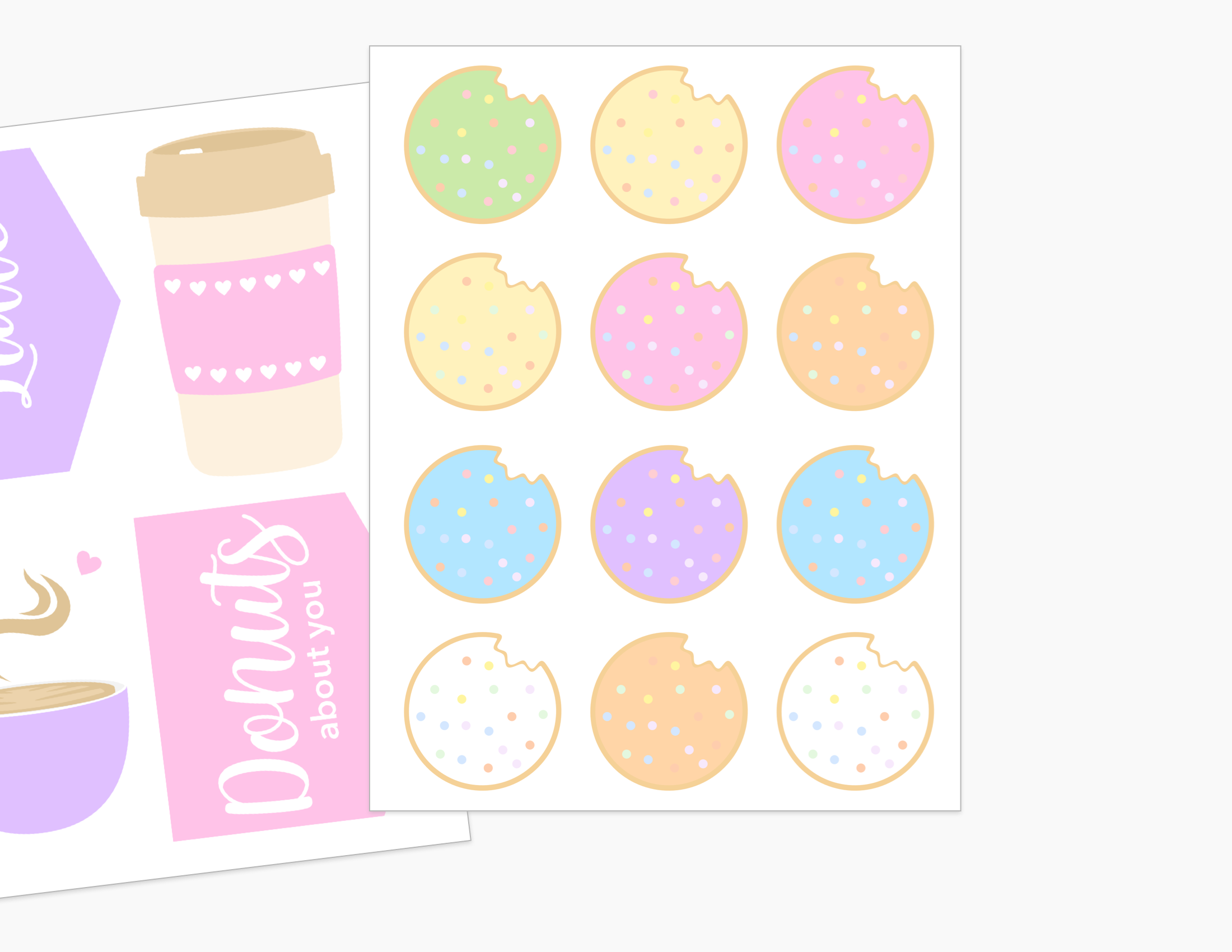 Sweet Heart Bakery Printable Dramatic Play