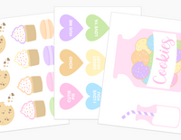 Sweet Heart Bakery Printable Dramatic Play