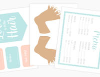 Hair & Nail Salon Dramatic Play Kit