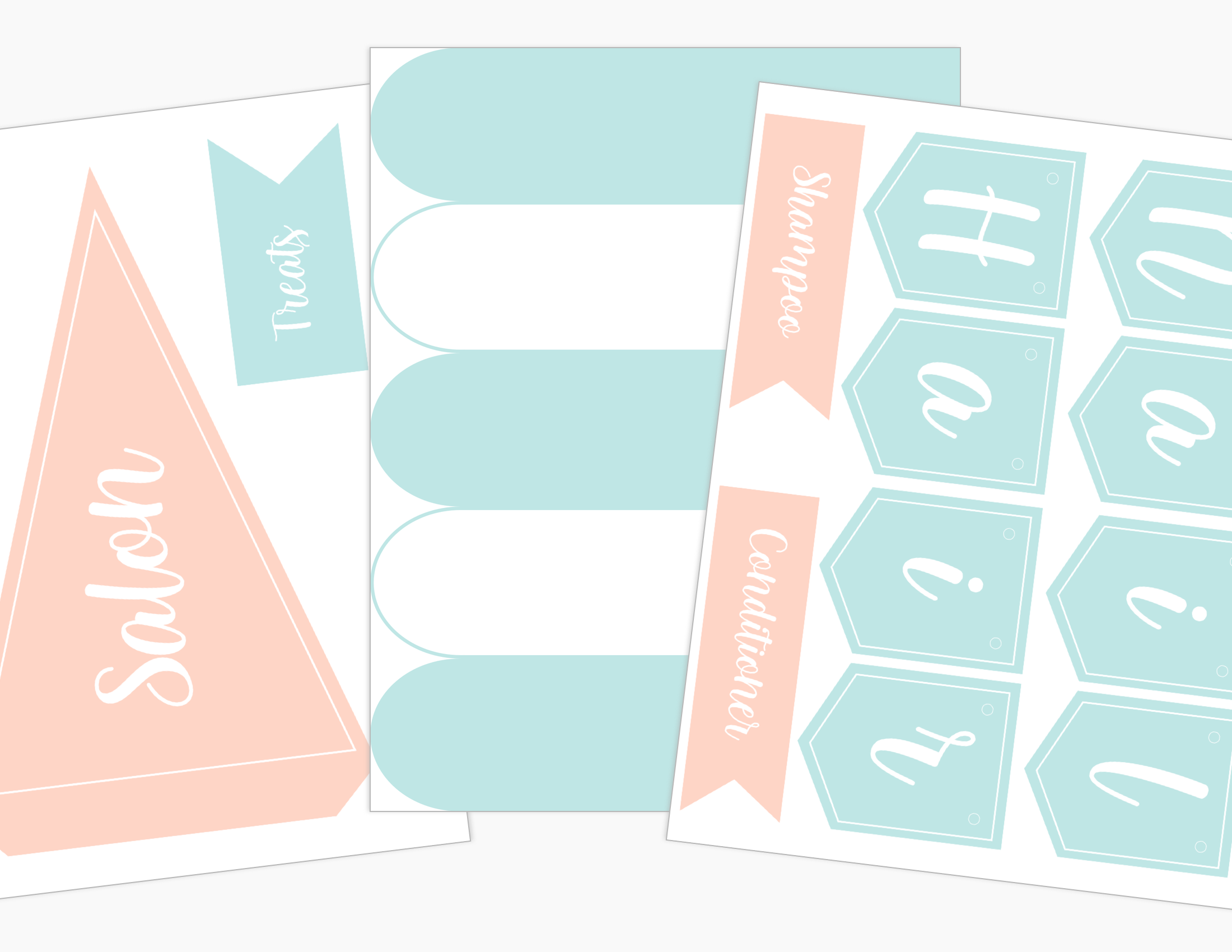 Hair & Nail Salon Dramatic Play Kit