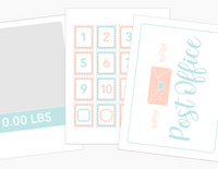 Post Office Printable Dramatic Play