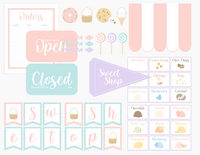 Sweet Shop Dramatic Play Printables