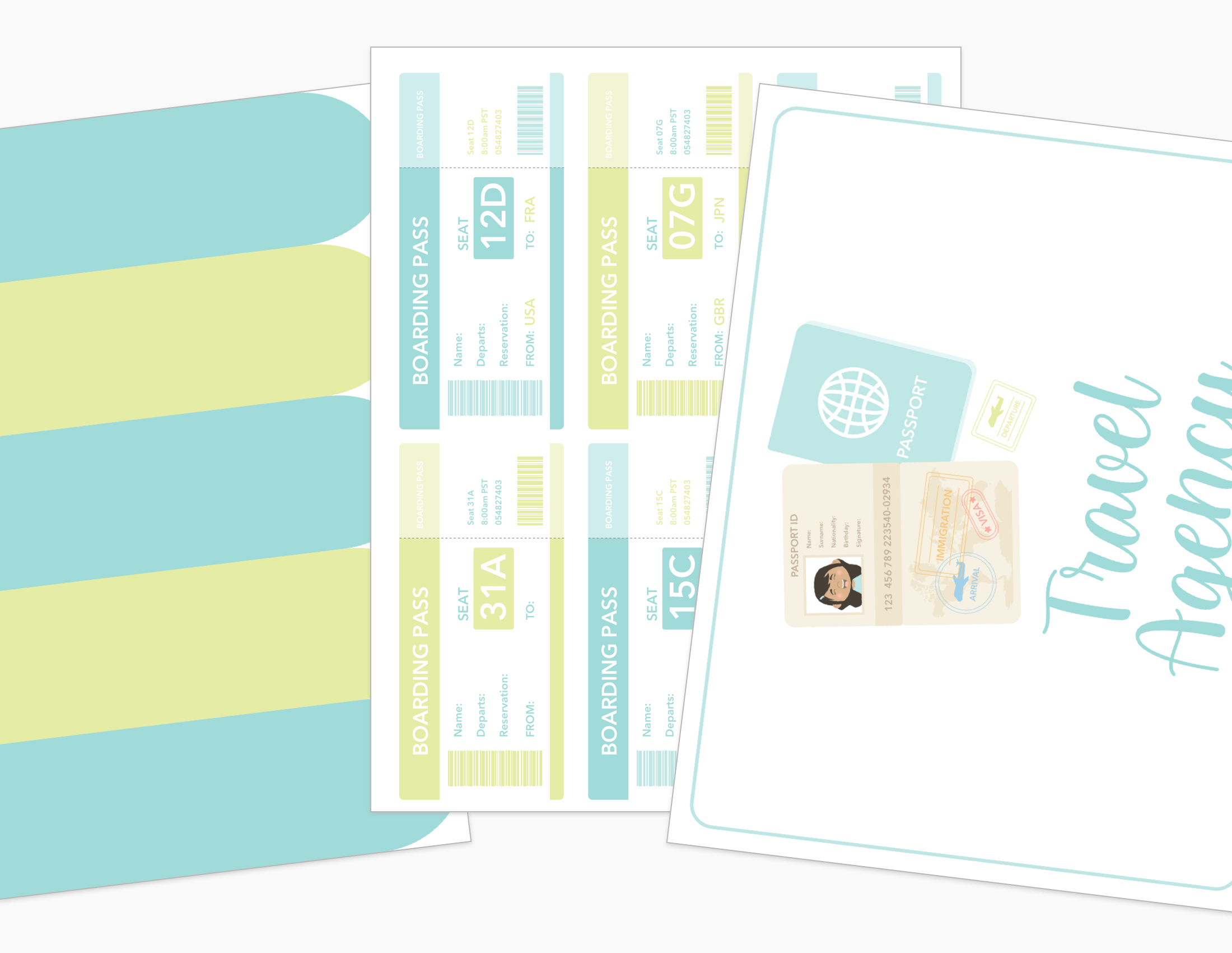 Travel Agency Dramatic Play