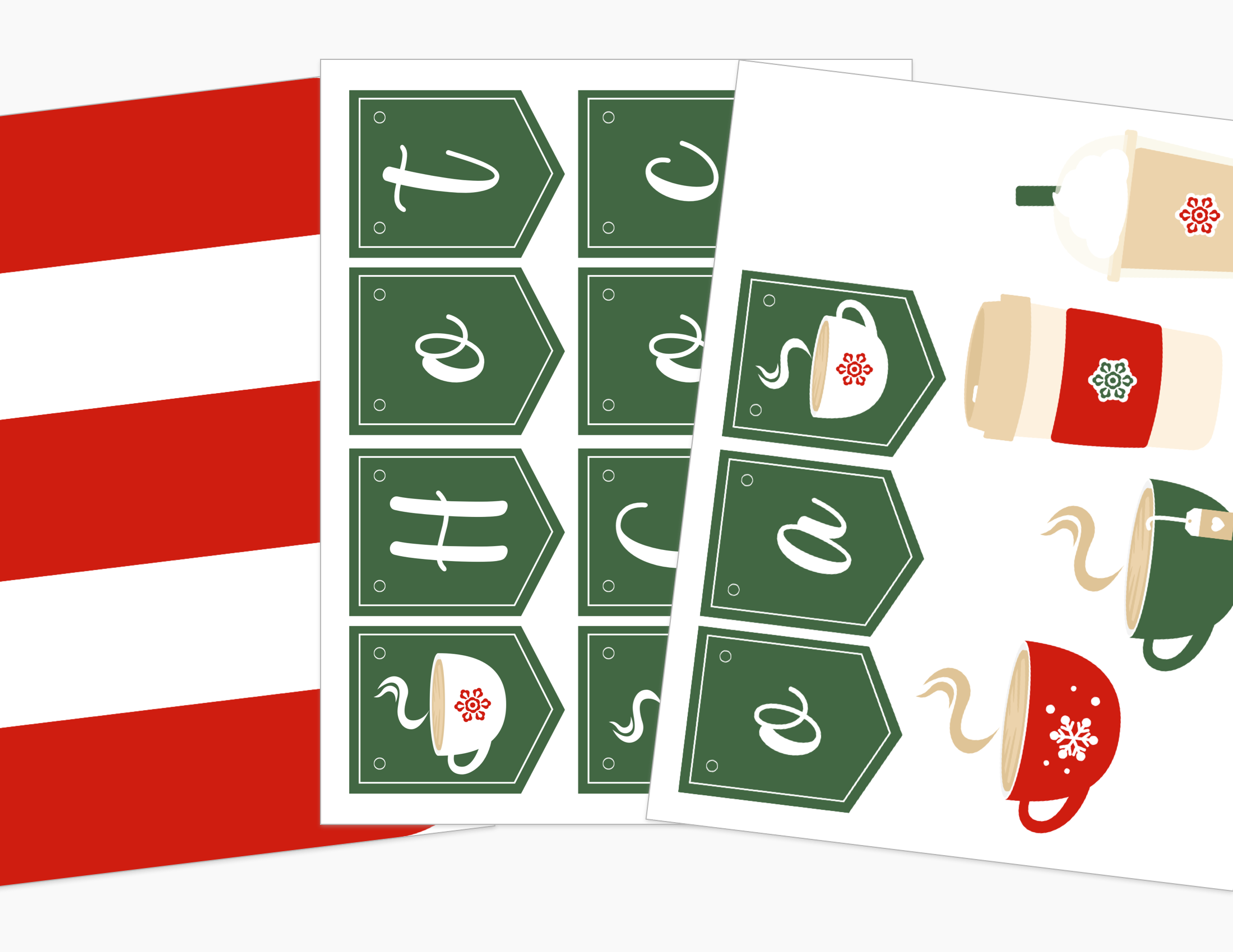 Hot Cocoa Dramatic Play Printables