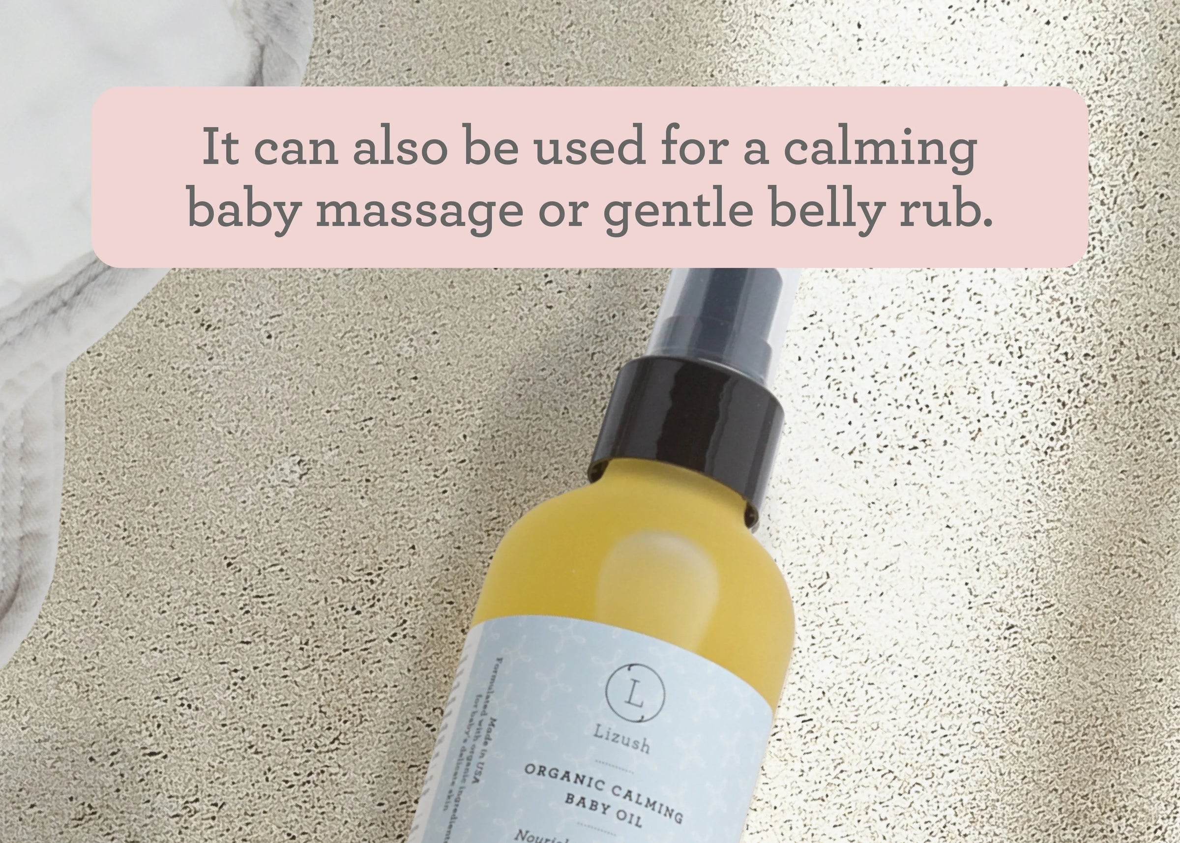 ORGANIC CALMING BABY OIL Nourishing, Soothing, Calming - BIG FRENCHIES