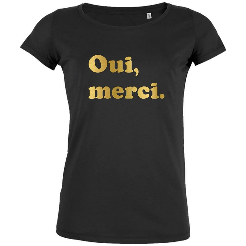 Oui Merci Women's Organic Tee