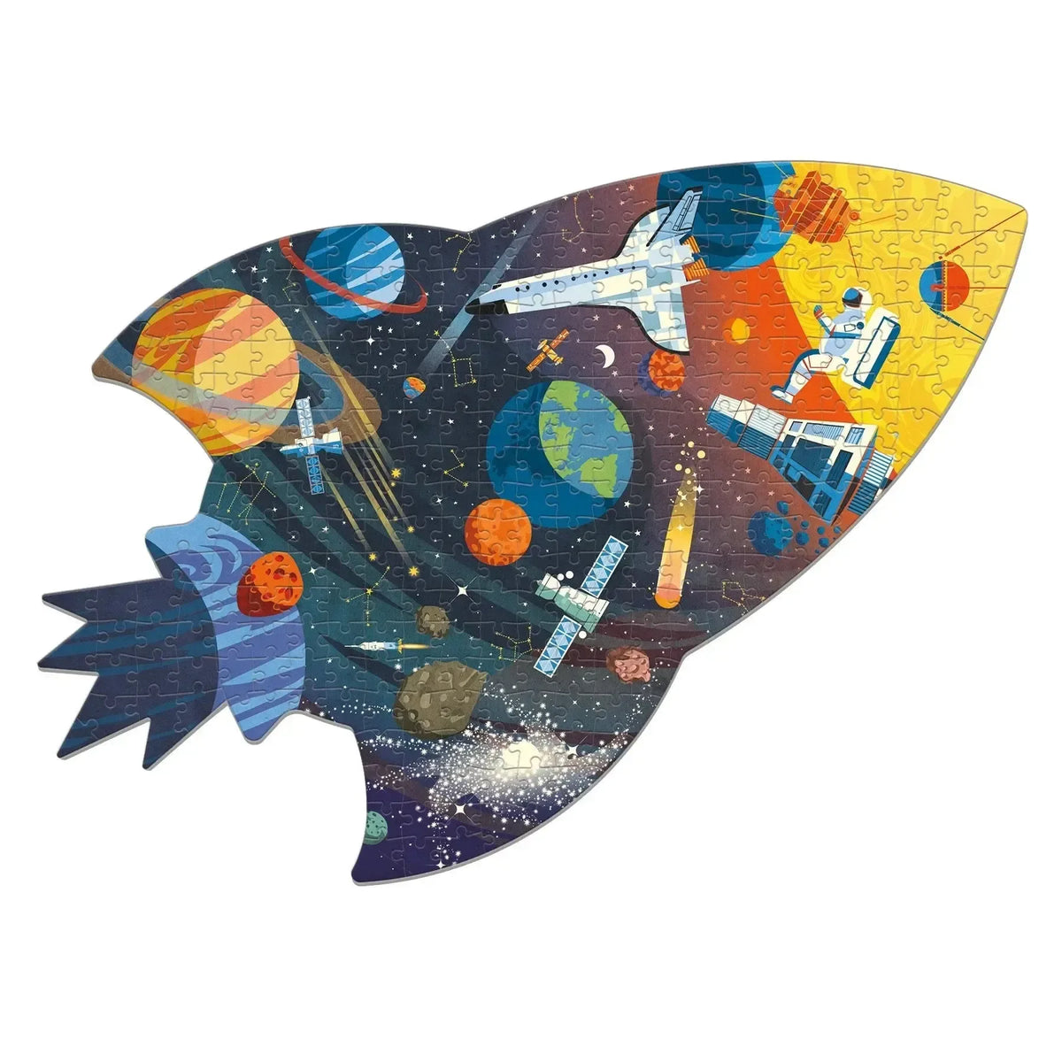 Outer Space 300 Piece Shaped Jigsaw Puzzle Mudpuppy - BIG FRENCHIES