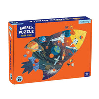 Outer Space 300 Piece Shaped Jigsaw Puzzle Mudpuppy