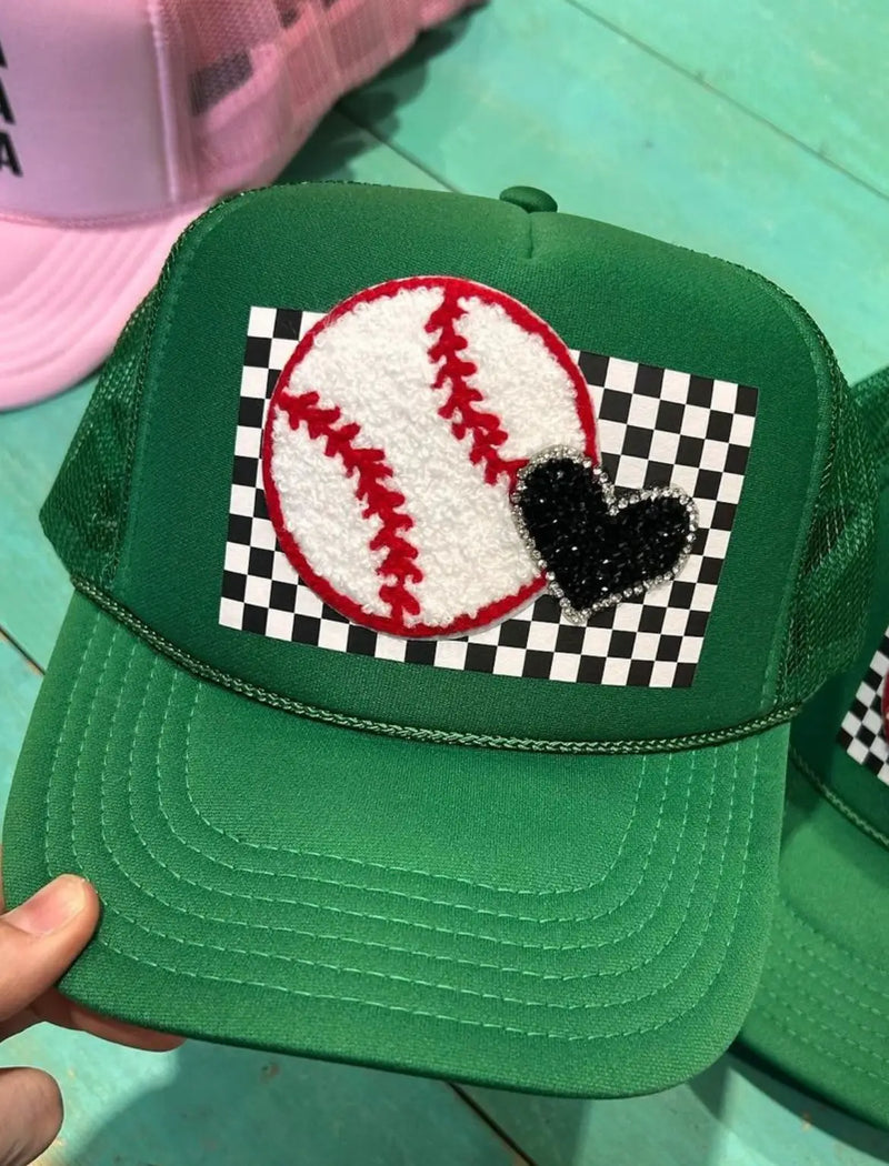 Over The Top Baseball Trucker Hat - BIG FRENCHIES