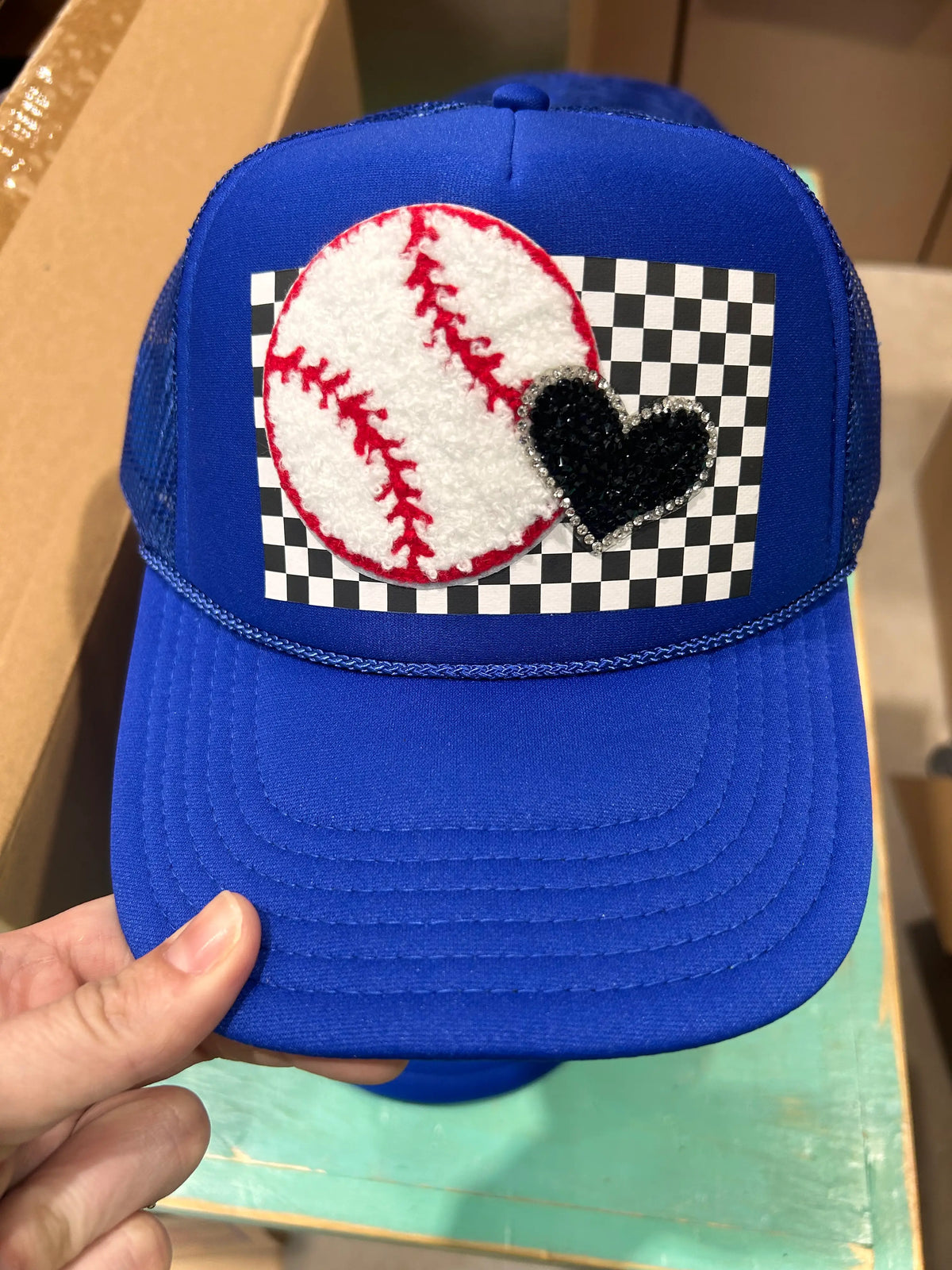 Over The Top Baseball Trucker Hat - BIG FRENCHIES