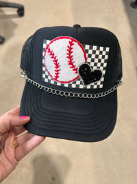 Over The Top Baseball Trucker Hat - BIG FRENCHIES