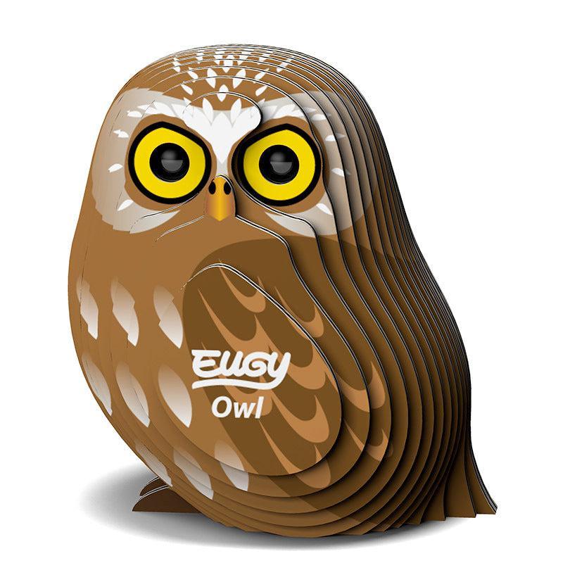 Owl 3D Cardboard Model Kit Eugy - BIG FRENCHIES