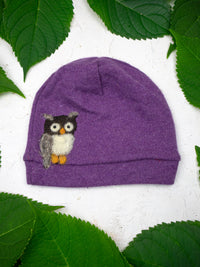 Owl Cashmere Hat - Child - BIG FRENCHIES