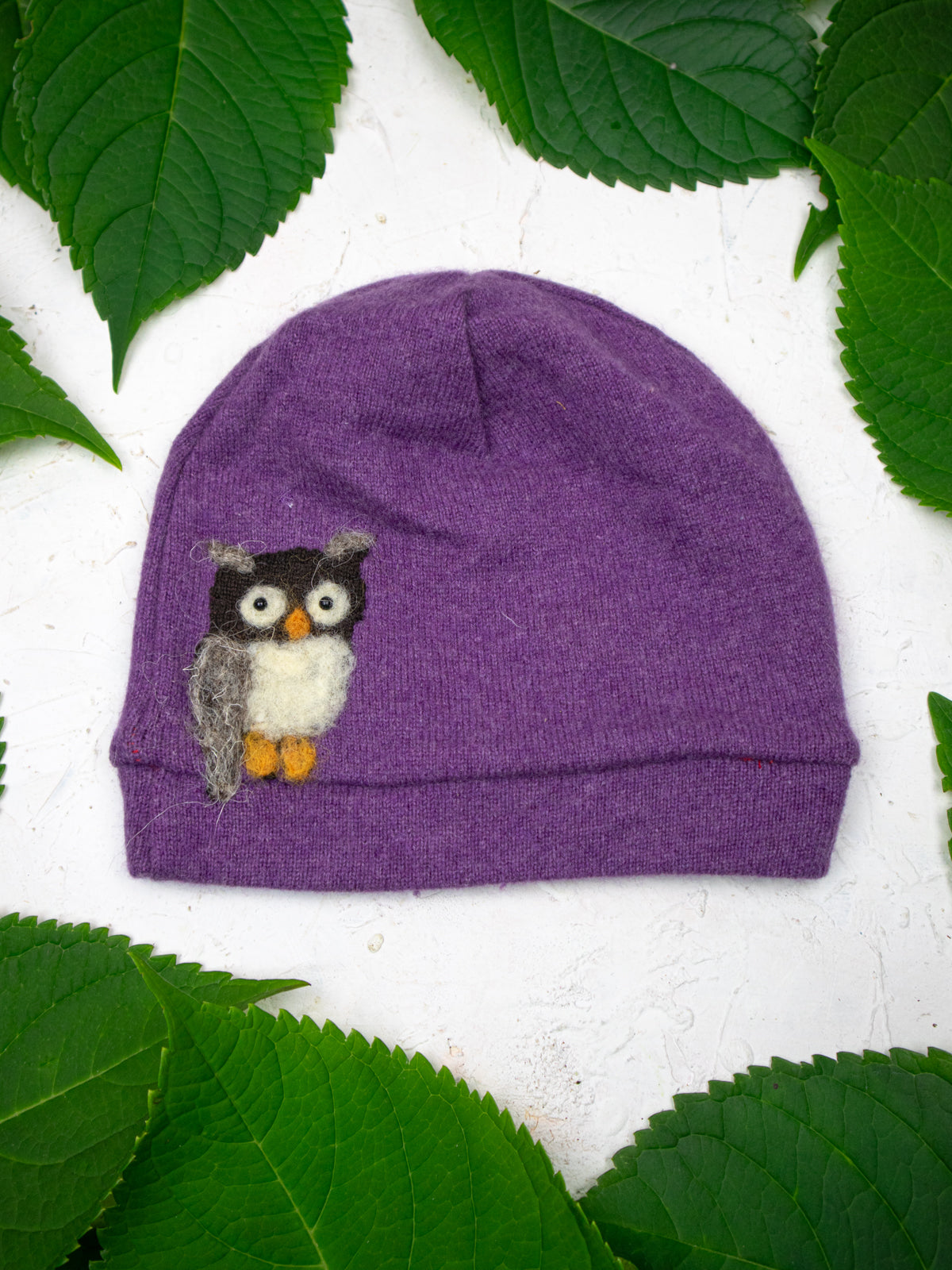 Owl Cashmere Hat - Child - BIG FRENCHIES