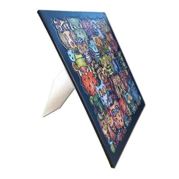 Owls 211 Piece Jigsaw Puzzle with Display Frame Curiosi