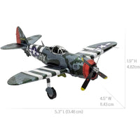 P-47 Thunderbolt 3D Steel Model Kit Metal Earth