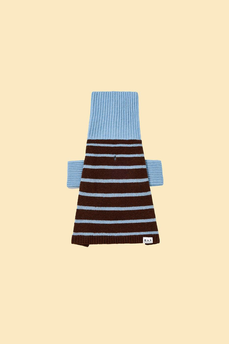 Bluebell Stripes Sweater-Pet Apparel-BIG FRENCHIES-BarkBarkBaby