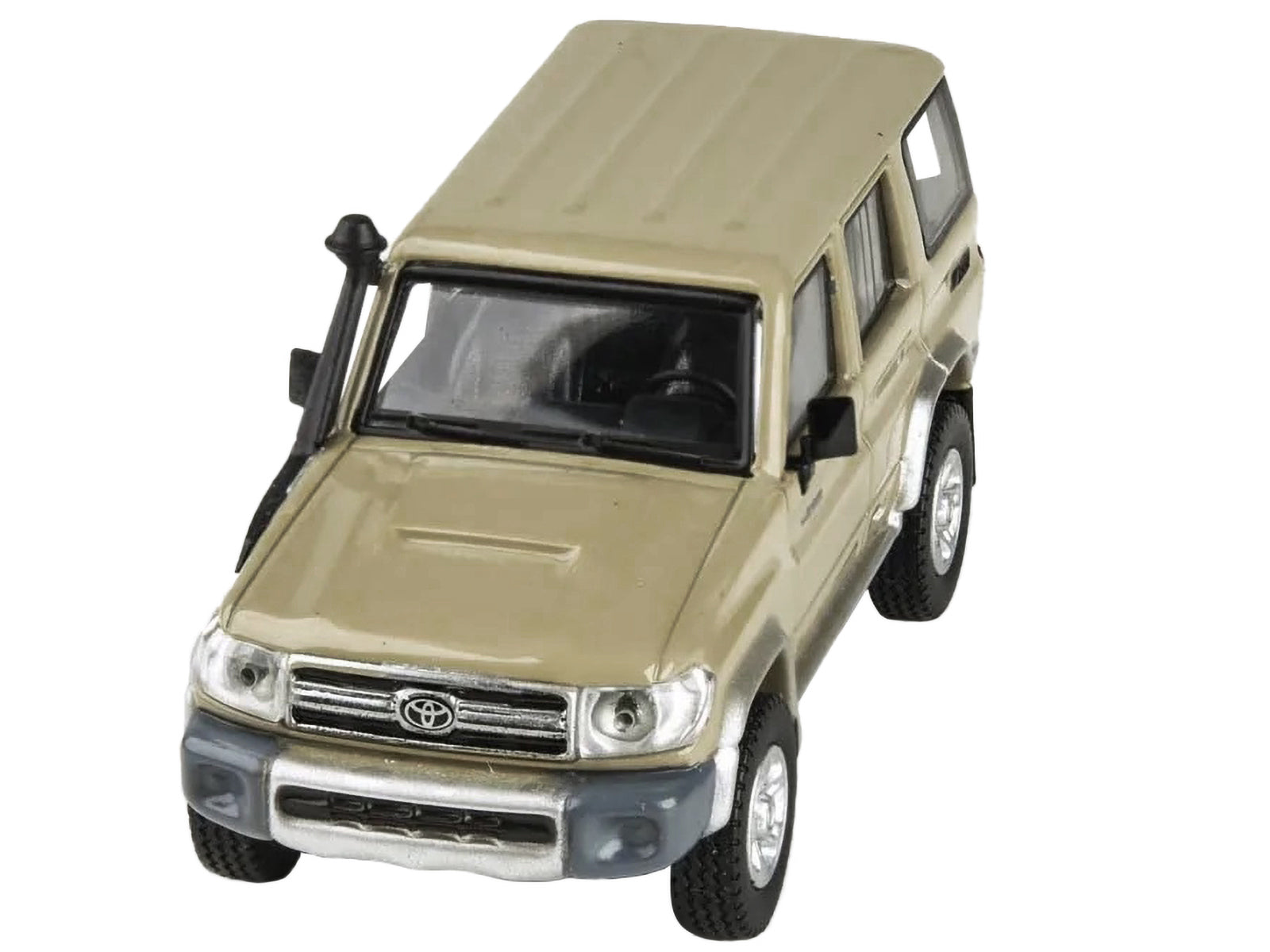 2014 Toyota Land Cruiser 76 Sandy Taupe Tan 1/64 Diecast Model Car by Paragon Models - BIG FRENCHIES