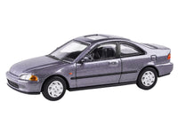 1995 Honda Civic Coupe EJ1 Horizon Gray Metallic with Sunroof 1/64 Diecast Model Car by Paragon