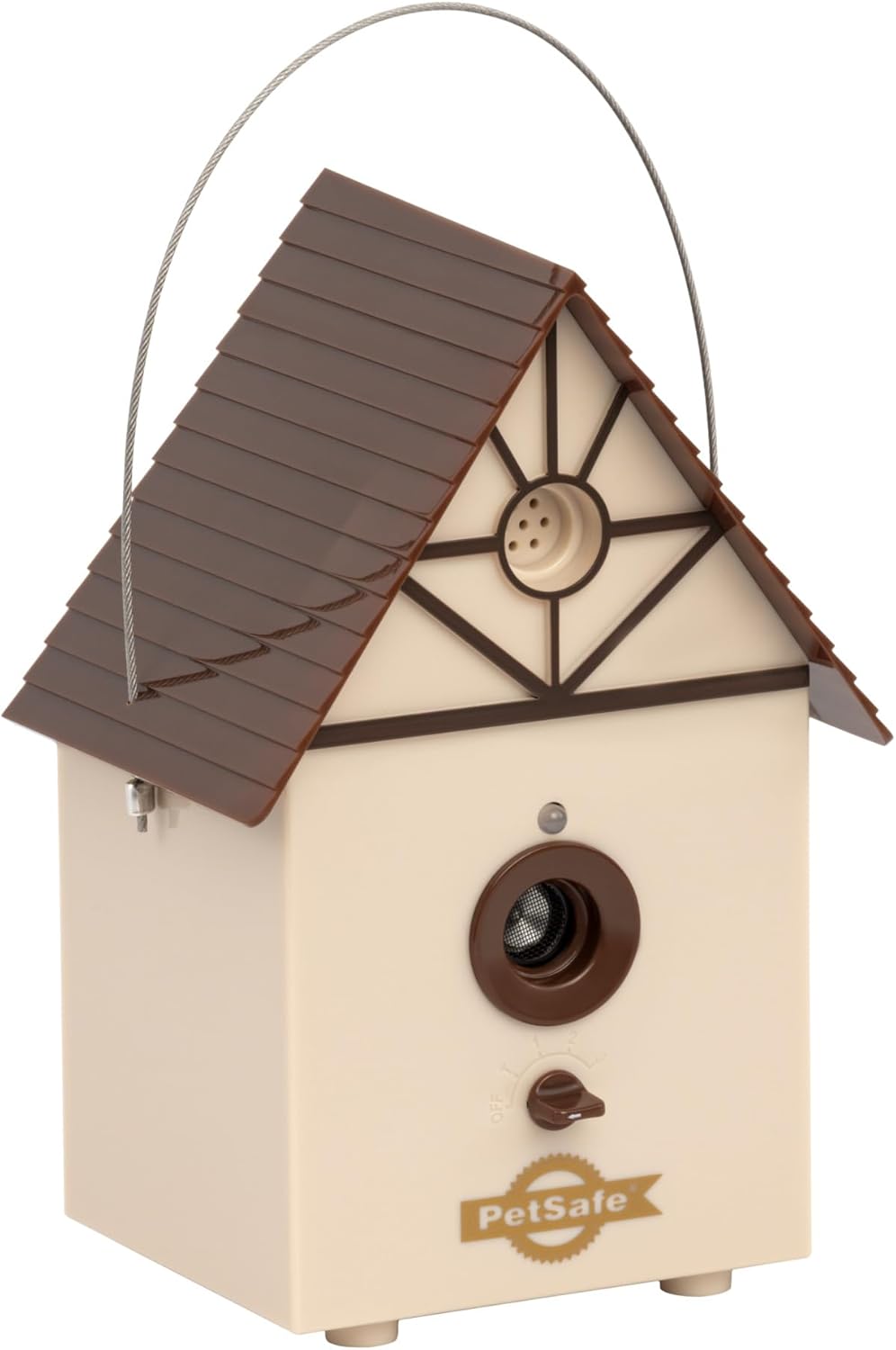 PetSafe Outdoor Ultrasonic Bark Control Birdhouse, Weatherproof, Covers Up to 1/4 Acre