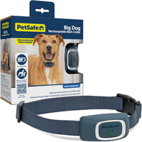 PetSafe Rechargeable Bark Collar, 15 Static Levels, Waterproof, for Dogs 8 lb+ with Necks up to 27 in