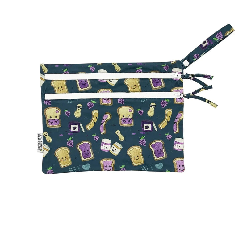 PBJ Pals - Waterproof Wet Bag (For mealtime, on-the-go, and more!) - BIG FRENCHIES
