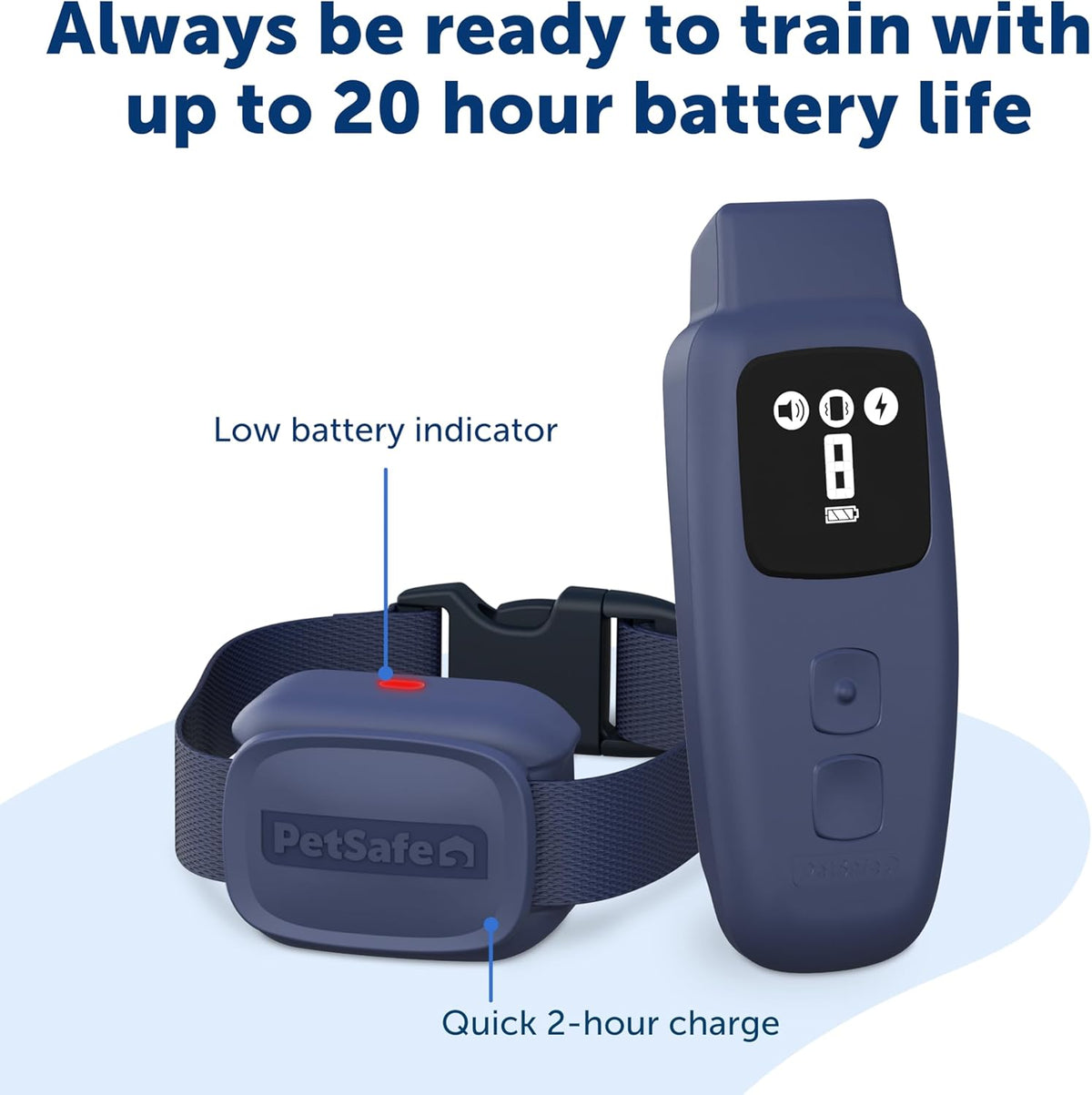 PetSafe Basic Dog Trainer with Remote, Tone, Vibration & 8 Static Levels, 300 ft Range, Waterproof