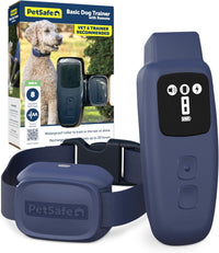 PetSafe Basic Dog Trainer with Remote, Tone, Vibration & 8 Static Levels, 300 ft Range, Waterproof