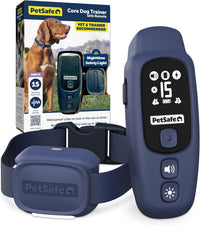 PetSafe Core Dog Trainer with Remote, Tone, Vibration & 15 Static Levels, Add-A-Dog Ready, Waterproof