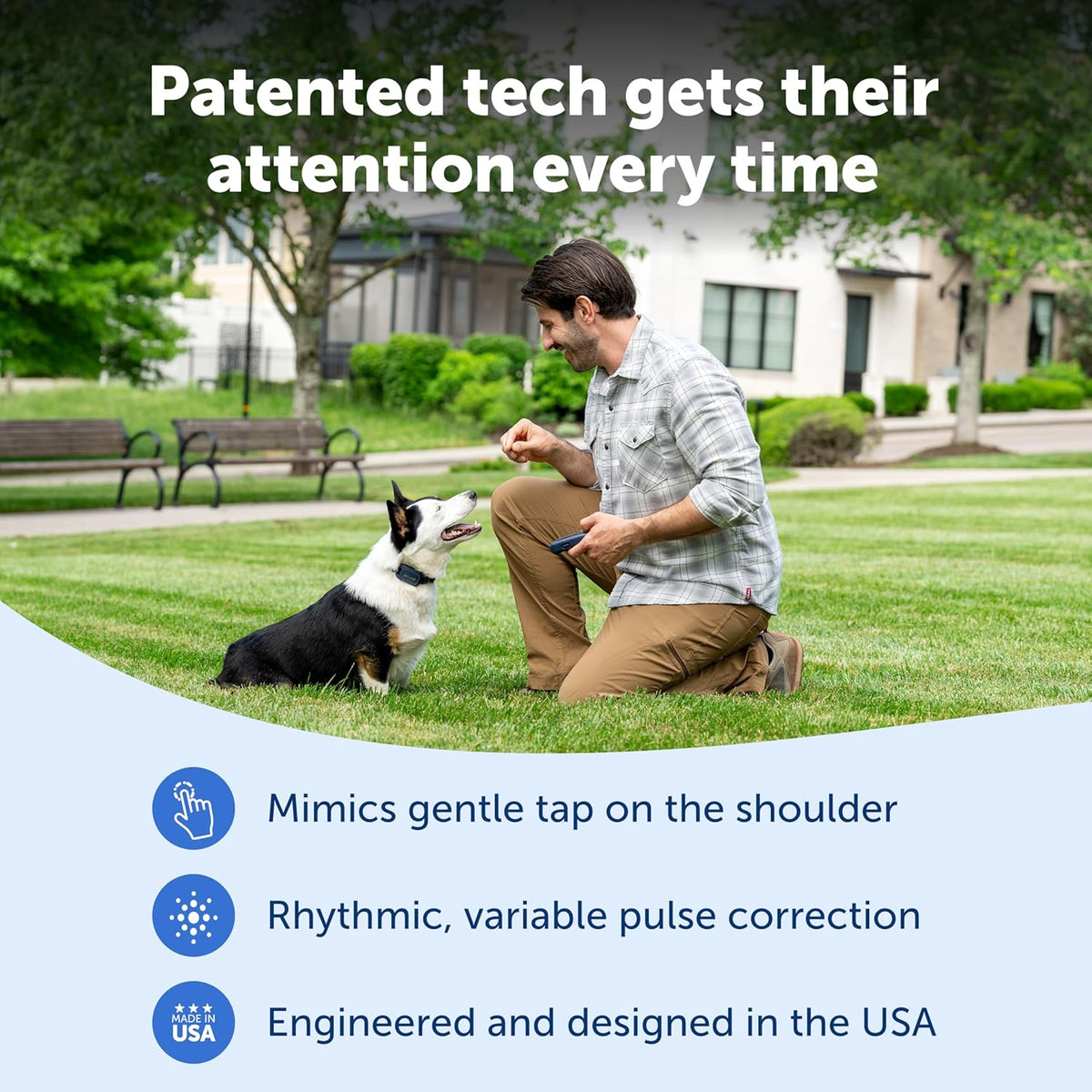 PetSafe Pro Dog Trainer with Remote, 1000 ft Range, Tone, Vibration & 19 Static Levels, Waterproof