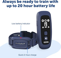 PetSafe Pro Dog Trainer with Remote, 1000 ft Range, Tone, Vibration & 19 Static Levels, Waterproof