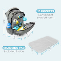 Primo Passi PerTutti Baby Backpack Diaper Bag - BIG FRENCHIES