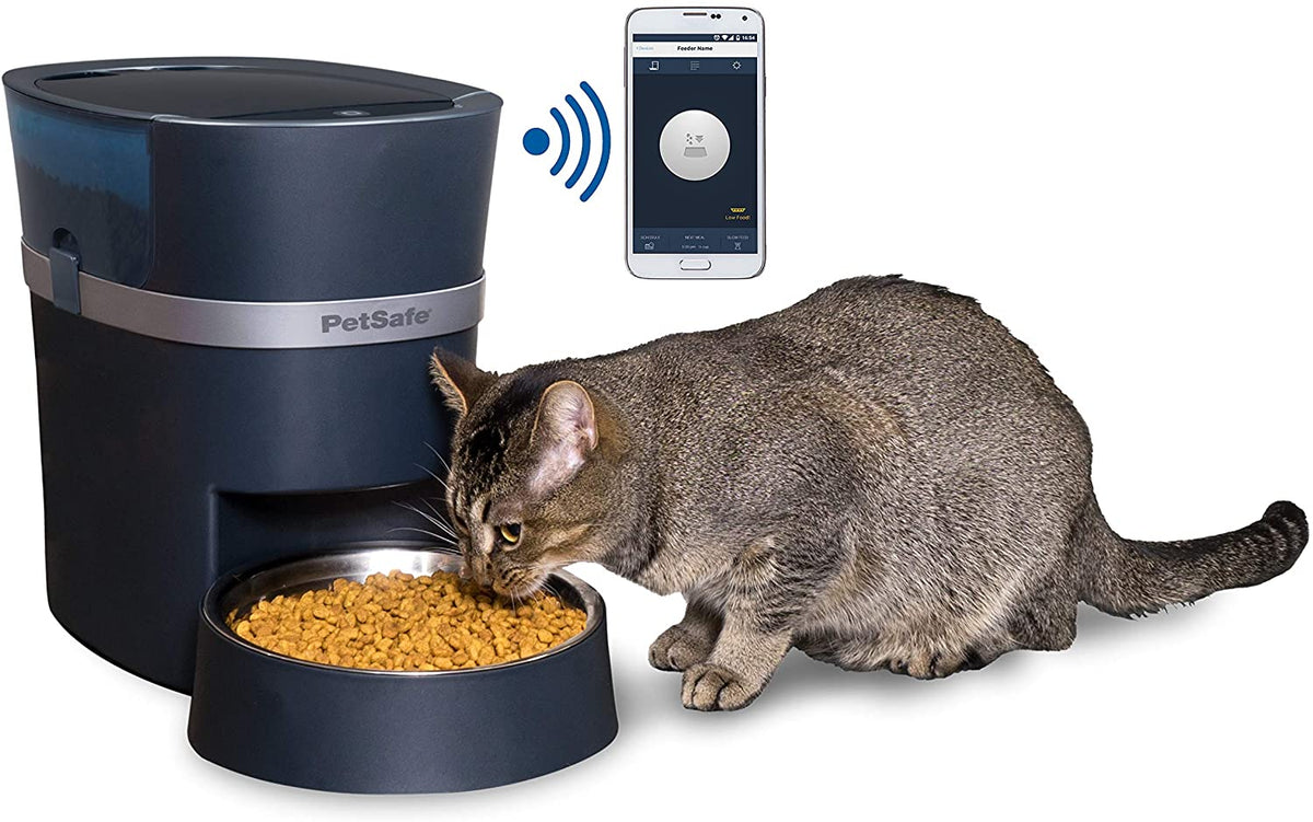 PetSafe Smart Feed Wi-Fi Automatic Dog and Cat Feeder PFD00-16828 with App Control and Low Food Alerts