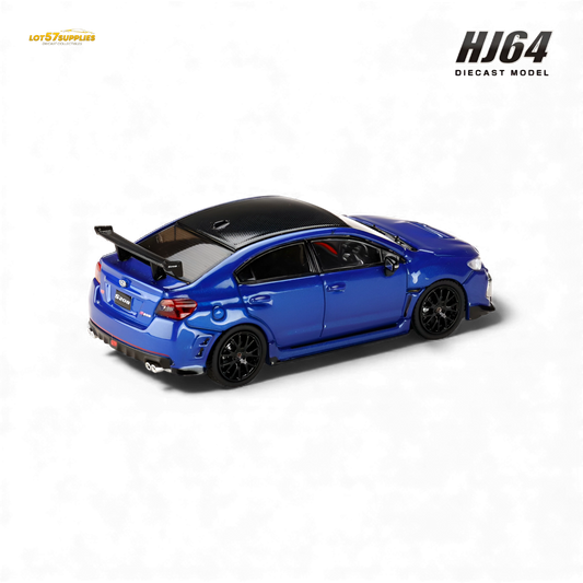 (Pre-Order) Hobby Japan Subaru S208 WR Blue Pearl 1:64