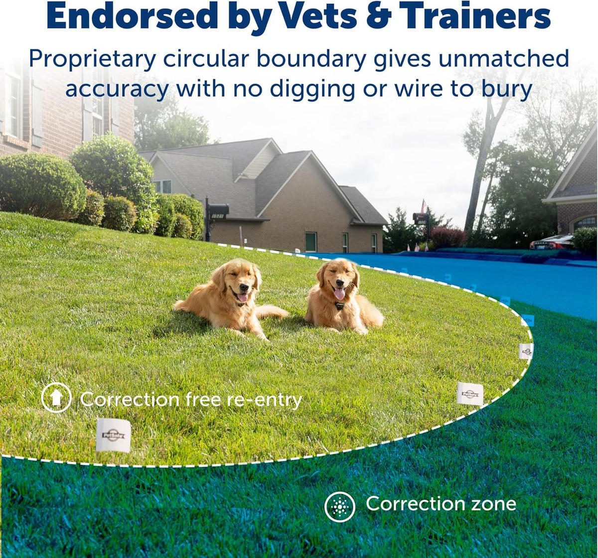 PetSafe Stay & Play Extra Wireless Fence Transmitter with LCD Display, Adds Up to 3/4 Acre Boundary