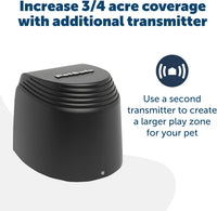 PetSafe Stay & Play Extra Wireless Fence Transmitter with LCD Display, Adds Up to 3/4 Acre Boundary