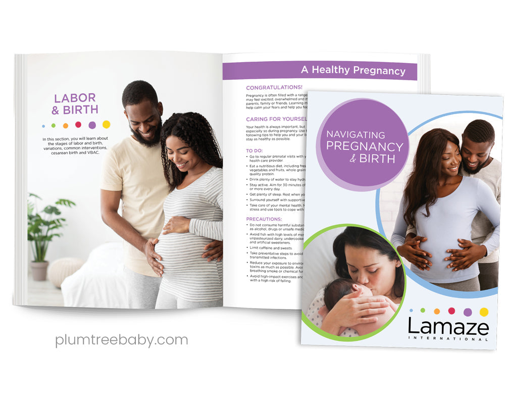 Lamaze Navigating Pregnancy & Birth Parent Guidebook - BIG FRENCHIES