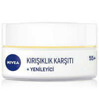 Nivea Anti-Wrinkle Face Cream for Mature Skin 55+ - Deep Moisturization & UV Protection